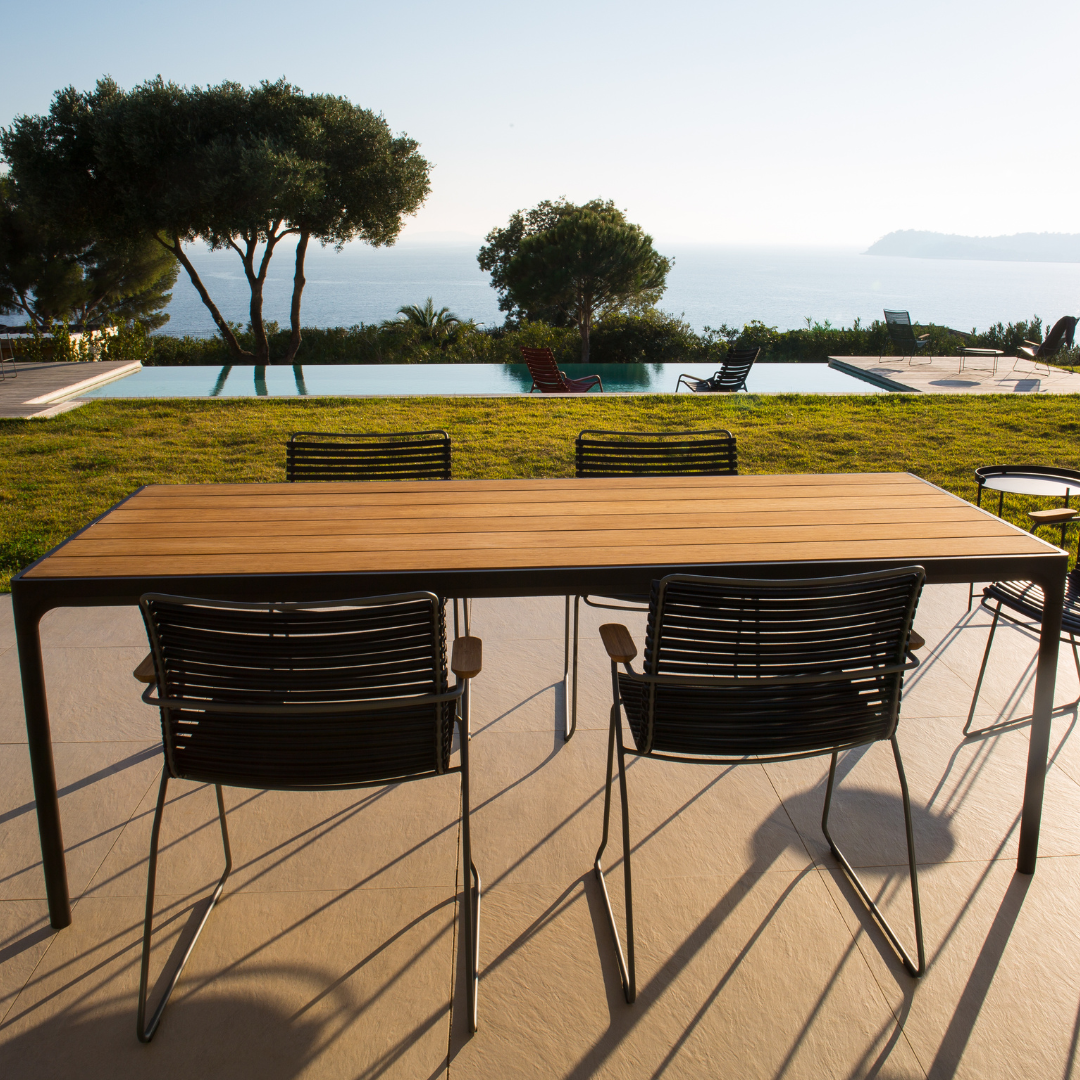 Four Dinning Table Bamboo
